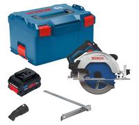 Scie circulaire sans fil Bosch GKS 18V-68-2 18 V 190 mm sans balais + 1 batterie ProCORE 5,5 Ah + L-Boxx - sans chargeur