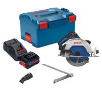 Scie circulaire sans fil Bosch GKS 18V-68-2 18 V 190 mm sans balais + 1 batterie ProCORE 8,0 Ah + chargeur + L-Boxx
