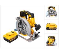 Scie circulaire sans fil DeWalt DCS 570 18 V 184 mm sans balais + 1 batterie 4,0 Ah - sans chargeur