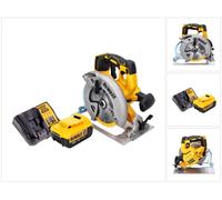 Scie circulaire sans fil DeWalt DCS 570 M1 18 V 184 mm sans balais + 1 batterie 4,0 Ah + chargeur