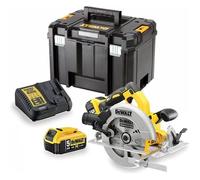 DeWALT Scie circulaire sans fil DCS570P2 184 mm XR 18V 2x 5,0 Ah Brushless TSTAK