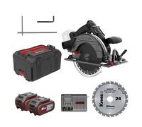 Scie circulaire sans fil Kress 20 V, 185 mm, mallette de transport