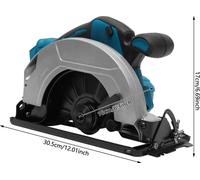 Scie circulaire sans fil - Lame de 235 mm - Sans batterie - Sans fil - 2,99 kg