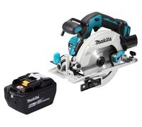 Scie circulaire sans fil Makita DHS 680 Z 18 V 165 mm sans balais + 1 batterie 9,0 Ah - sans chargeur
