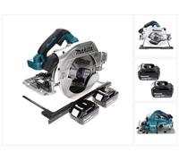Scie circulaire sans fil Makita DHS 900 G2 36 V (2x 18 V) 235 mm sans balais + 2 batteries 6,0 Ah - sans chargeur