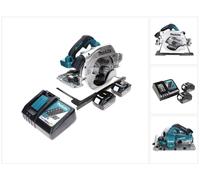 Scie circulaire sans fil Makita DHS 900 RT2 36 V (2 x 18 V) 235 mm sans balais + 2 batteries 5,0 Ah + chargeur