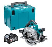 Scie circulaire sans fil Makita HS 003 GU101 40 V max. 190 mm sans balais + 1 batterie 4,0 Ah + Makpac - sans chargeur