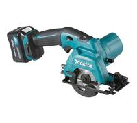 Scie circulaire 10.8V CXT Ø85 mm - MAKITA - avec 2 batteries 12V 4.0Ah - chargeur - MakPac - HS301DSMJ