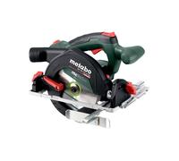 Scie circulaire sans fil - metabo - KS 18 LTX 57 BL - 18 V - Profondeur de coupe 57 mm - Inclinaison jusqu'à 50°
