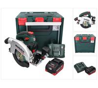 Scie circulaire sans fil Metabo KS 18 LTX 66 BL 18 V 165 mm + 1 batterie 5,5 Ah + chargeur + metaBOX