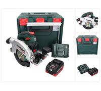 Scie circulaire sans fil Metabo KS 18 LTX 66 BL 18 V 165 mm + 1 batterie 8,0 Ah + chargeur + metaBOX