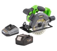 Scie circulaire sans fil Procraft PCA28bb 20 V 165 mm sans balais + 1 batterie 4,0 Ah + chargeur