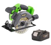 Scie circulaire sans fil Procraft PCA28bb 20 V 165 mm sans balais + 1 batterie 4,0 Ah - sans chargeur