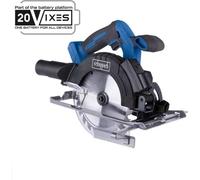 Scie Circulaire sans Fil Scheppach C-HCS165-X, Lame 165mm, Coupe 53mm à 90°, 20V IXES (sans batterie ni chargeur)