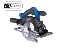 Scie circulaire - SCHEPPACH - 20V IXES - 165mm - coupe max 53mm/90¿- 4300tr/min- sans batterie ni chargeur - C-HCS165-X