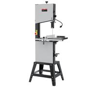Scie circulaire - Scie à ruban - Puissance : 1100 W - Lame de scie : 340 mm - Table en acier