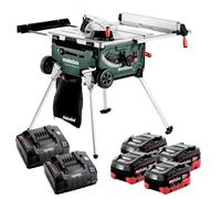 Scie circulaire sur table 18v 254mm (4x8,0 Ah) Metabo 613025810
