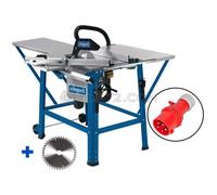 Scheppach Scie sur table TS310 – 400V 2200W Ø315mm hauteur de coupe 83mm, inclinable jusqu'à 45°