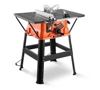 VEVOR Scie circulaire sur table 254 mm avec support compact – 1800 W, coupe 200 mm, 4800 tr/min