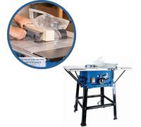 Scheppach Scie circulaire sur table HS110 – 2000W Ø254mm, coupe max 87mm, avec protecteur et guides