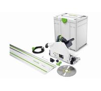 Scie circulaire TS 75 EBQ-Plus-FS - 1600W Ø210 mm - FESTOOL - avec Rail FS 1400/2 + lame Wood universal - 576115