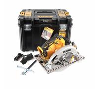 Scie circulaire XR 18V 184 mm - DEWALT - sans batterie ni chargeur - coffret - DCS572NT-XJ