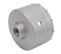 Scie Cloche à Béton 105mm, Trépan à Paroi Mince en Carbure Cémenté, Argent, pour Béton Briques Maçonnerie, Bricolage et Chantier Professionnel
