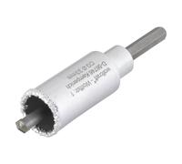 Scie cloche à concrétion de carbure de tungstène avec queue et foret Wolfcraft 3893000 33 mm 1 pc(s)