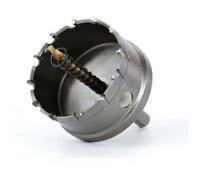 Scie Cloche Bi-métal,80 mm Carbure TCT en Acier Inoxydable de Qualité Industrielle, Scie Trépan Alliage Métallique en Acier à Grand