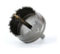 Scie Cloche Bi-métal,80 mm Carbure TCT en Acier Inoxydable de Qualité Industrielle, Scie Trépan Alliage Métallique en Acier à Grand