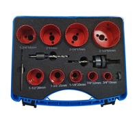 SCIE CLOCHE BI-METAL COFFRET DE 12 PIECES