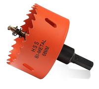 Scie Cloche Bimétal 68 mm pour Bois et Métal, Profondeur de Coupe 40 mm pour Boîtes Murales, Prises De Courant, Spots LED, Placo et Construction Sèche