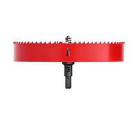 Scie cloche bimétallique rouge M42 de 190 mm (7,48 po) (1 pièce)