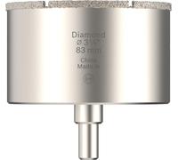 Scie cloche Bosch avec support enfichable Tiles, 83 x 40 mm