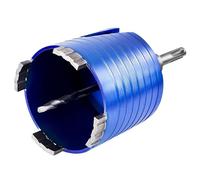 Scie cloche diamant - S&R - 72 mm - Adaptateur SDS-plus M16 - Foret 6x120 mm - Pour béton et maçonnerie