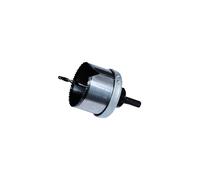 Scie cloche + Mandrin/Foret - D. 65 mm Ht. 40 mm - pour bois, plâtre - LEMAN - 50065