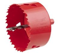 Scie Cloche Multi Matériaux BiM - WOLFCRAFT - Diamètre 86 mm - Profondeur de coupe 40 mm