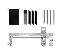 Scie-cloche Outils De Coupe Manuels À En Acier Inoxydable | Scie-cloche pour tôle et toiture pour construction maison gaines de ventilation plafond conduit tôle grille d'aération