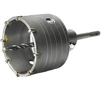 Scie cloche pour mur ciment Ø 65 mm Couronne carotteuse à sec + adaptateur SDS PLUS + pointe centrage 8 x 110 mm (65 mm)
