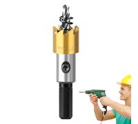 Scie-cloche, scie cloche pour couper le métal, foret, alésoir à tôle - Ouvre-scie cloche, outil de coupe pour acier inoxydable, cuivre, plaques de fer, bois, tuyaux