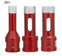 Scie cloche trépan diamant M14 carrelage - Lot de 2