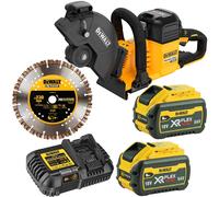 Scie DeWalt pour béton d'acier 230 mm DCS691X2
