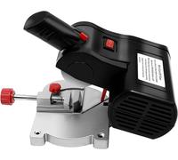 Scie d'onglet 220V, petite scie à onglet, scie à onglet inclinable de 0 à 45°, mini scie à onglet, machine de découpe de table, scie électrique à lame en acier, scie de table, scie circulaire 6000 tr/