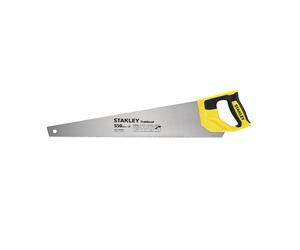 Scie égoïne Tradecut coupe bois universelle 8 dents/pouce STANLEY