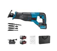 Scie sabre électrique, puissance 3000W, rechargeable & portable, 2 batteries EU Plug