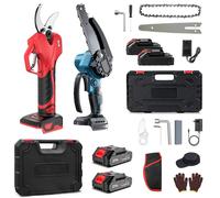 Scie électrique - Scie sauteuse sans fil - Ensemble de batteries H-4 - 18 V - 1 batterie - 1200 tr/min - Outil manuel pour travaux de bricolage