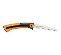 Fiskars Scie de jardin à lame rétractable Xtract SW73 – Lame 160 mm, acier inox Noir/Orange