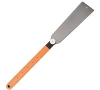 Scie Japonaise Double Tranchant - Ryoba 250 mm - Coupe Rapide et Propre Bois, Plastique, Stratifié - Lame Acier Trempé Ultra Tranchante - Poignée Ergonomique Antidérapante