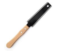 Scie japonaise pour bois, à double tranchant et avec une poignée ergonomique