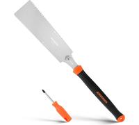 Scie japonaise professionnelle 0,5mm SK5 lame 18TPI/7-12TPI 25cm scie à bois